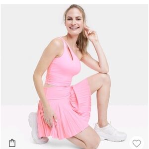 All in Motion Assymetrical Crop Bra XS